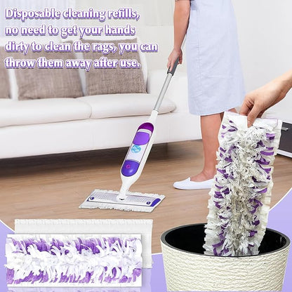 12 Pack Disposable Mopping Replacement for Swiffer Mop Pads for Swiffer PowerMop,Compatible with Swiffer Power Mop Refills Multi-Surface for Floor Cleaning