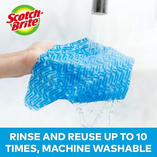 Scotch-Brite High Performance Kitchen Wipes, 5-Wipes/Bag, 12 Bags/Case (60 Wipes Total)
