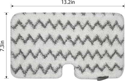 6 Pack S3501 Steam Pocket Mop Replacement Pads Refills for Shark S3501 S3550 S3601 S3801CO S3901 SE450 S3601D S3901D S2901 S2902 Steam Pocket Mop, Microfiber Reusable