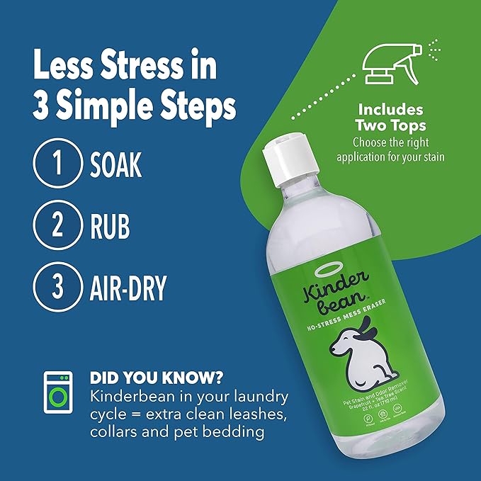 Ultimate Pet Odor Eliminator Bundle (2pk) - Stain & Odor Remover and Laundry Wash by Kinderbean