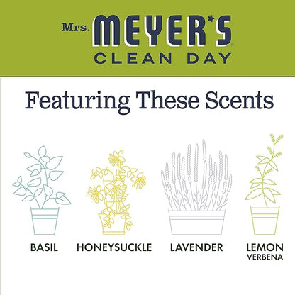 MRS. MEYER'S CLEAN DAY Dish Soap Lemon Verbena, 16 Fl. Oz. (Pack of 3)