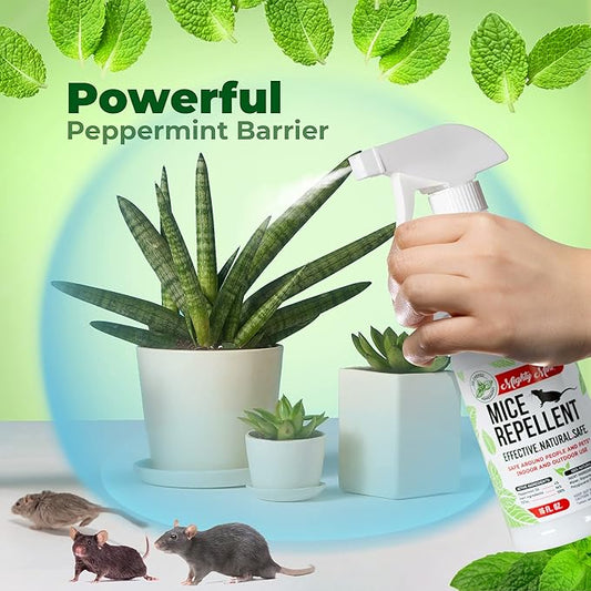 Mighty Mint - 16oz Peppermint Oil Mice Repellent Spray