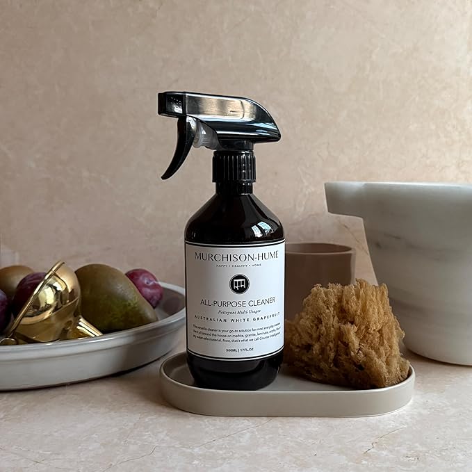 Murchison-Hume All-Purpose Cleaner Bundle - Vegan, Plant-Based, and Biodegradable Formula, Safe for Household Surfaces Ready to Use & Refill Concentrate Australian White Grapefruit