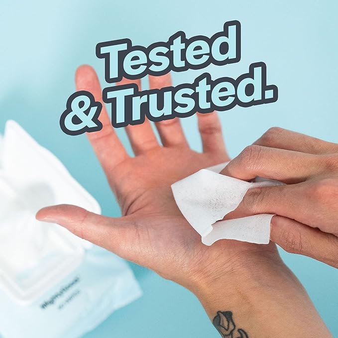 Wipe Those Hands 168 Count Alcohol Free Wipes (4 count 42 wipes each)