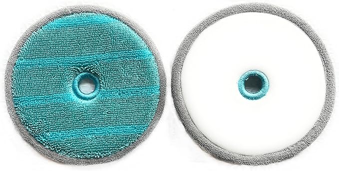 4 Pack Replacement Dry Pads for Samsung Jet Stick Spinning Sweeper Jet 90/75/70/BESPOKE Cordless Vacuum Cleaners_Blue