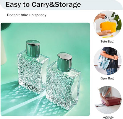 YU FENG Refillable Empty Perfume Spray Bottle Bundle