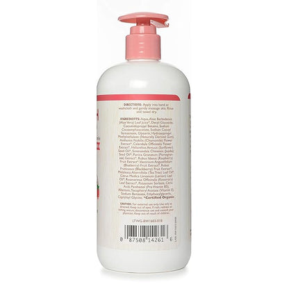 Little Twig 2-in-1 Baby Wash, Hypoallergenic Body Wash with Organic Ingredients, Baby Bath Essentials, Berry Pomegranate, 17 fl. oz. (Pack of 2)