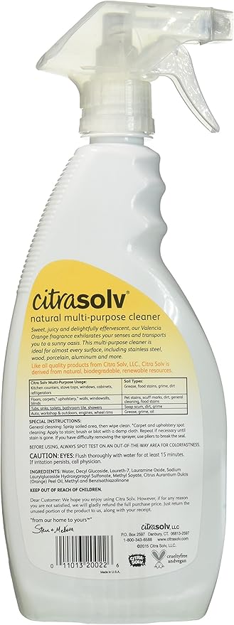 CitraSolv Multi Purpose Spray Cleaner Valencia Orange - 22 fl oz