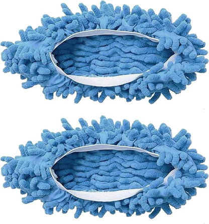 Molly's Marvelous Microfiber Mop Pads – 2-Pack Reusable & Washable Pads for Wet & Dry Cleaning – Fits Most 4.5x11 Flat Mop Heads – Super Absorbent, Eco-Friendly Floor Cleaning Solution