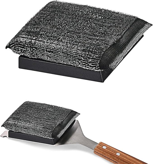 Bristle-Free Brush & Scraper Replacement Head – Joona Refill for BBQ Cleaning – No-Scratch Cleaner for Any Grill – Heavy-Duty Barbecue Tool – Pack of 1