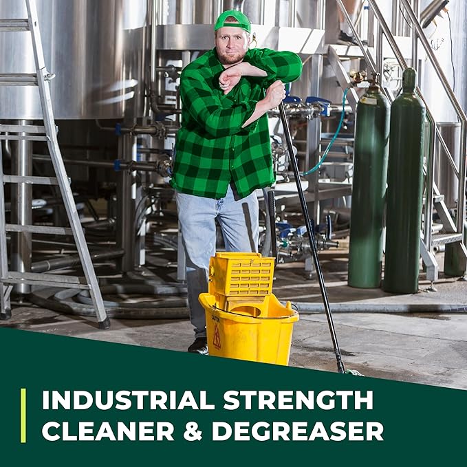 SIMPLE GREEN ndustrial Cleaner and Degreaser, 1 US GALLON