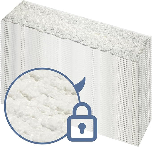 30 Count 18 Inch Fluffy Mop Pads Refills Compatible with Bona and All 16''-18'' Flat Mop, Heavy-Duty Mop Pad Replacement for Floor Cleaning (for Daily use)