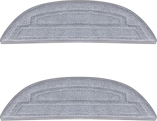 roborock 2 Pack Microfiber Mop Cloths for S8 MaxV Ultra, S8 Max Ultra Series Robot Vacuum Cleaner, with Dual Sonic Vibrations Modules, Mop Pad Replacement Accessories