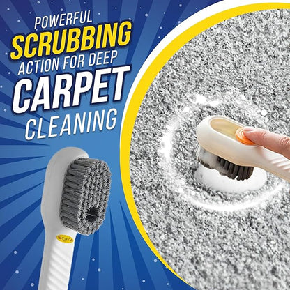 NYCPI & GA Towel and Brush along with Carpet Stain Remover Kit with Bottles | Complete Cleaning Set for Tough Stains, Odors, and Messes | Perfect for Old & New Stains (5.33 Fl Oz (Pack of 3))