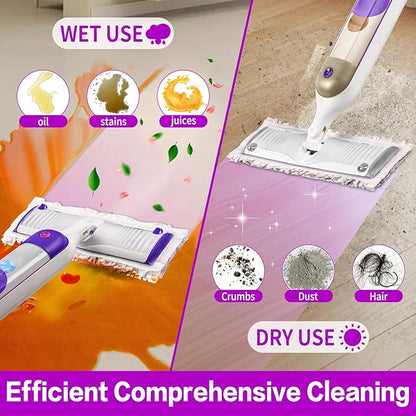 Disposable Power Mop Pads Refills Compatible with Swiffer Power Mop Pads Replacement for Swiffer Power Mop Refills Multi-Surface Power Mop Pads for Safe On All Finished Floors Cleaning,20 Pack