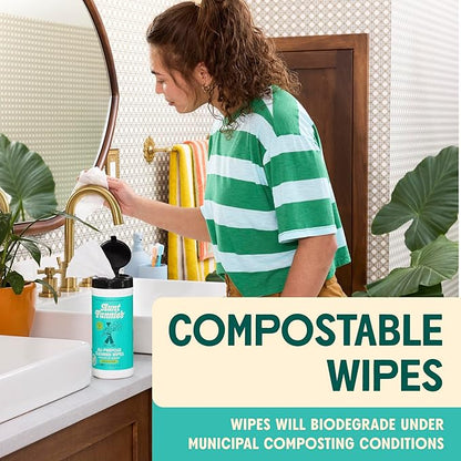 Aunt Fannie's Multi-Surface Vinegar Cleaning Kit: All Purpose Spray, Cleaning Wipes, and Floor Cleaner (Eucalyptus, Cleaning Bundle)