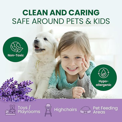 Good Natured Brand All-Purpose Cleaner Concentrate | Multi-Surface Cleaner | Natural Lavender Essential Oil | Multipurpose Cleaner Concentrate All Surfaces | Lavender | 8oz makes 128oz