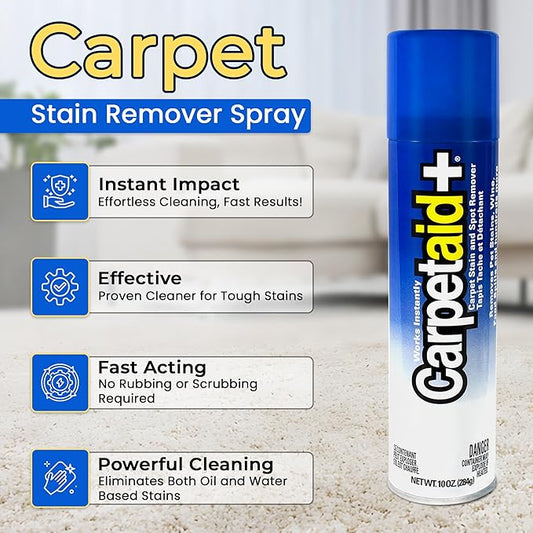 Carpet Stain Remover Spray, Carpet cleaner, Cleans Pet stains, Wine stain & spot, Upholstery Cleaner for Tough stain Oil & Dirt, Pack of 2