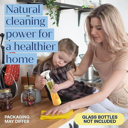 Fabtab Sustainable Multi-surface Cleaner Refill Cleaning Tablets For All Surfaces, Plant-based, No Harsh Chemicals, Citrus Scent (bottle Not Included)