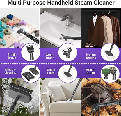 Steam Mop for Floor Cleaning, Heavy Duty 29-in-1 Steam Cleaner for Home with Detachable Handheld Steamer, for Hardwood, Tile, Walls, Grout, Windows, Furniture and Decks