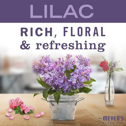 MRS. MEYER'S CLEAN DAY Multi-Surface Everyday Cleaner, Lilac Scent, 16 Ounce Bottle (Pack of 3)
