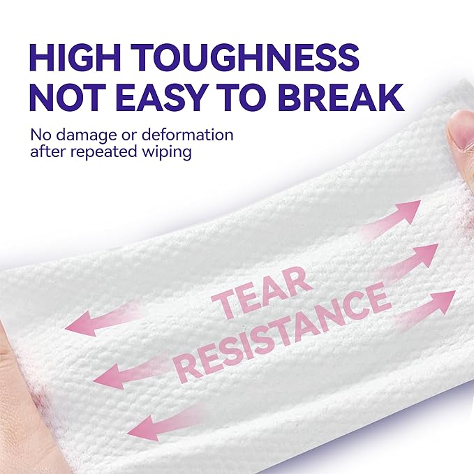 Sensitive Baby Wipes Unscented, 99% Water-based Wipes, Fragrance-free, Alcohol-free, Hypoallergenic, Soft, Large and Thick for Hands, Face, Toys, 6 Flip-Top Packs (360 Wipes Total)