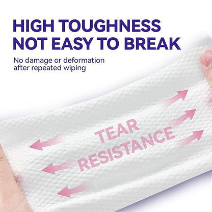 Sensitive Baby Wipes Unscented, 99% Water-based Wipes, Fragrance-free, Alcohol-free, Hypoallergenic, Soft, Large and Thick for Hands, Face, Toys, 6 Flip-Top Packs (360 Wipes Total)