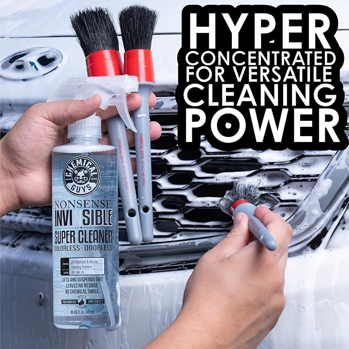 Chemical Guys SPI_993_1602 Nonsense All Surface Super Cleaner (Works on Vinyl, Rubber, Plastic, Carpet) Safe for Home, Garage, Cars, Trucks, SUVs, Jeeps, RVs & More, 16 fl oz, Unscented-2 Pack