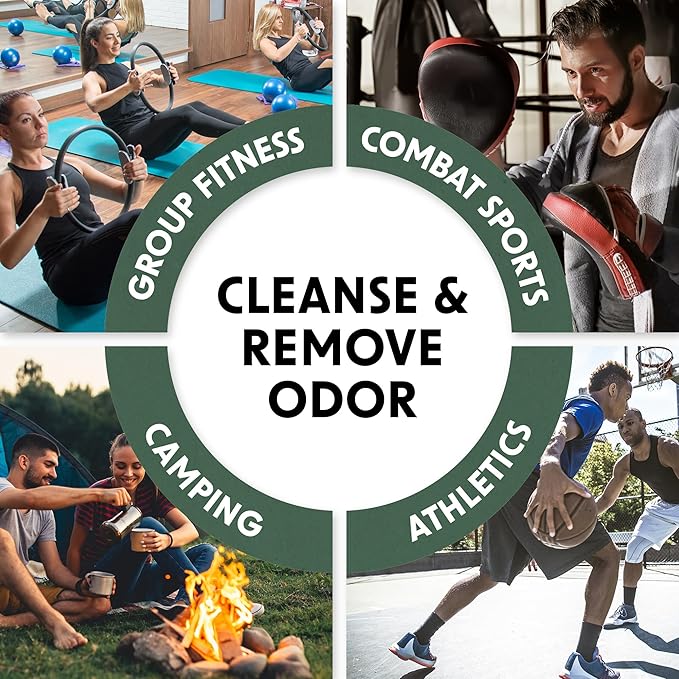 Wipex Gym Wipes for Equipment Bundle - Get (1) 400ct Lemongrass Surface Wipes & (1) 225ct Body Wipes for After Workout, Plant-Based Fitness Equipment Wipes, Clean Surfaces & Mats and Peloton Bike