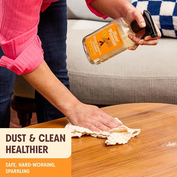 Aunt Fannie's Hardwood Bundle, Includes Hardwood Floor Cleaner, All-Purpose Wood Spray Cleaner, and All-Purpose Wood Cleaning & Dusting Wipes, Pack of 4