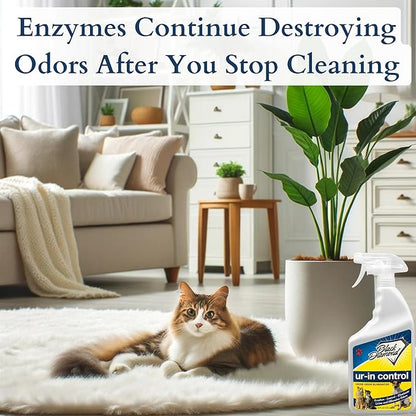 Black Diamond Stoneworks Ur-In for Urine Odors -Works on Pet & Human Smells on Carpet, Furniture, Mattresses, Grout, Pet Bedding & Concrete.1-Gallon