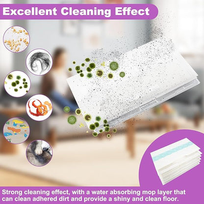 20 Pcs for Shark Vacmop Replacement Pads VM252 VM250 VM200 VM190 - Replacement for Shark Vac Mop Pads Refills Part VMP30 (20)