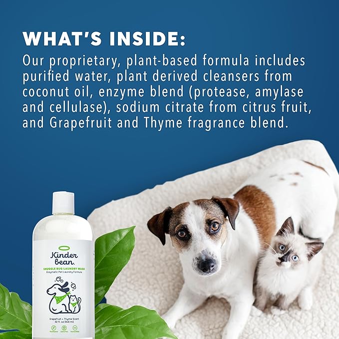 Ultimate Pet Odor Eliminator Bundle (2pk) - Stain & Odor Remover and Laundry Wash by Kinderbean