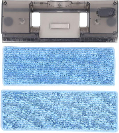 Vacuum Replacement Water with 2 Mopping Pad Easy Install Vacuum Cleaner Parts for PROSCENIC P10 P11 Robot Vacuum Water