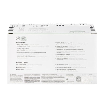 The Honest Company Clean Conscious Multi-Use Wipes | Hypoallergenic + Unscented for Sensitive Skin | Over 99% Water, Compostable, Plant Based, Baby Wipes | Geo Mood, 288 Count