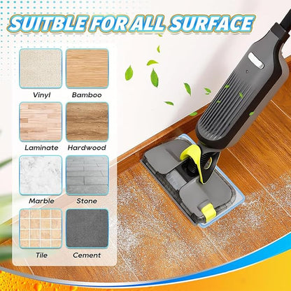 Reusable Vacmop Replacement Pads Compatible with Shark Vac Mop VM252 VM251 VM200 VC205 VM250 VM200 VM200C VM190 VM250 QM250 VM190 VM200P12 Vacuum Mop Refills（1set）