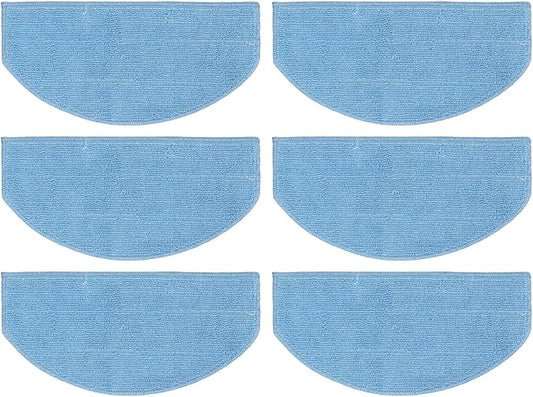 Consumable Accessories Parts for Tikom G8000 G8000 Pro for Laresar Evol 3, 10PCS Vacuum Mop Cloth Pads Reusable Soft Microfiber Mop Cloth Washable Robot Vacuum Mop Wipes