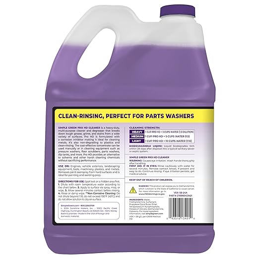 Simple Green Pro HD Heavy Duty Cleaner Concentrate 1 Gallon Bottle