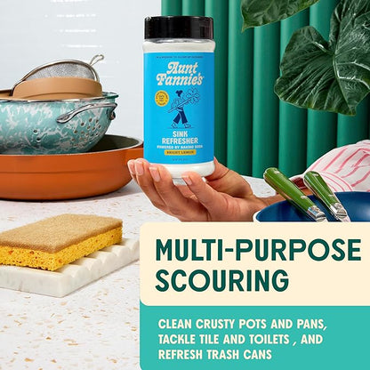 Aunt Fannie's Kitchen Bundle, Includes Lavender All-Purpose Spray, Eucalyptus Wipes, Lemon Sink Refresher, FlyPunch, & Eucalyptus Floor Cleaner