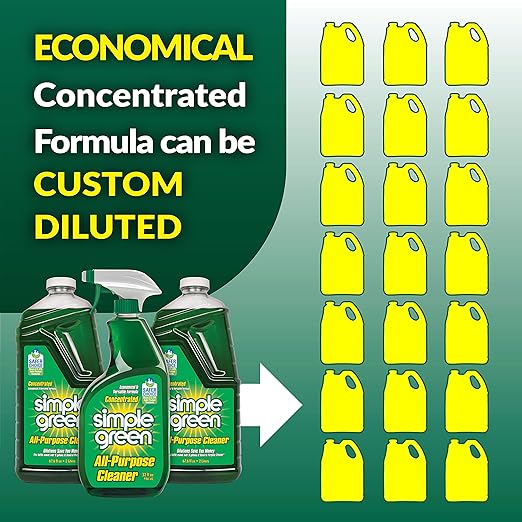 Simple Green AllPurpose Cleaner Spray and Refill, Green, 3 Piece Set, Original, 1 Count