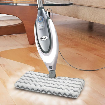 Shark Advanced Microfiber Washable & Reusable Cleaning Pads, Compatible with S3501 & S3601, Lifts & Locks in Dirt, Made for Laminate, Stone, Ceramic & Wood Surfaces, 2 Mop Pads Per Pack, XT3601
