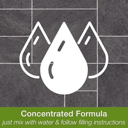 Bona Multi-Surface Cleaning Machine Formulation, Multi-Surface Floor Cleaner Concentrate Refill, for Stone Tile Laminate and Vinyl LVT/LVP, Lemon Mint Scent, 64 Fl Oz