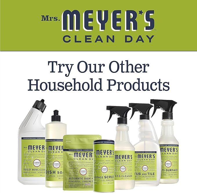 MRS. MEYER'S CLEAN DAY All-Purpose Cleaner Spray, Lemon Verbena, 16 Fl. Oz - Pack of 3