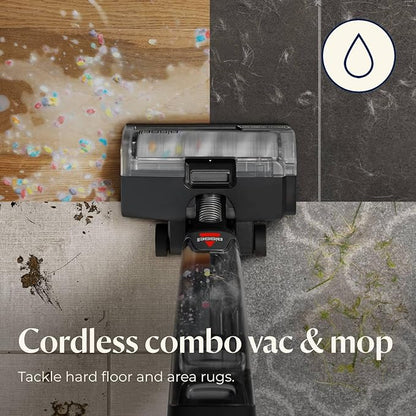 Bissell® CrossWave® OmniForce™ Edge Cordless Multi-Surface Hard Floor Cleaner Wet Dry Vacuum with Zero-Gap Edge Technology, 3930F