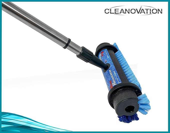 Rug Renovator Floor Scrub Brush with Long Handle, Scrape Brush Stiff Bristle Scrubber, Cleaning for carpet pet stains and odors, 32 Fl oz Carpet Shampoo