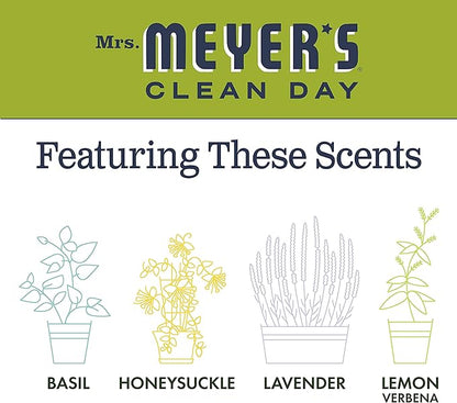 MRS. MEYER'S CLEAN DAY All-Purpose Cleaner Spray, Cruelty Free Formula, Lemon Verbena, 16 fl. oz - Pack of 3
