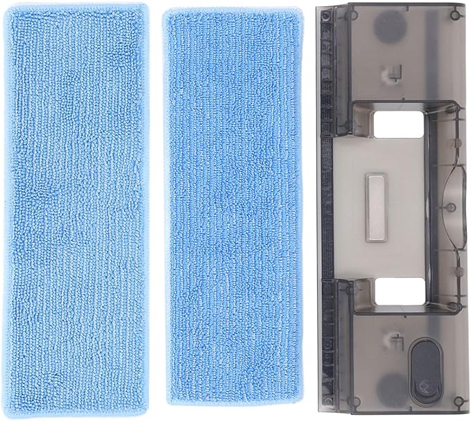Vacuum Replacement Water with 2 Mopping Pad Easy Install Vacuum Cleaner Parts for PROSCENIC P10 P11 Robot Vacuum Water