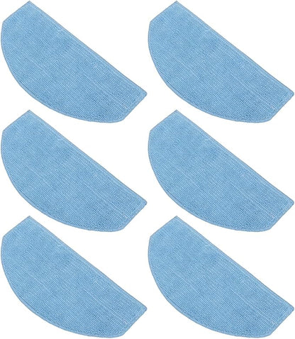 Consumable Accessories Parts for Tikom G8000 G8000 Pro for Laresar Evol 3, 10PCS Vacuum Mop Cloth Pads Reusable Soft Microfiber Mop Cloth Washable Robot Vacuum Mop Wipes