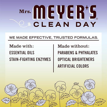 MRS. MEYER'S CLEAN DAY Ultra Concentrated Laundry Detergent, Compassion Flower Scent, 24.3 fl oz