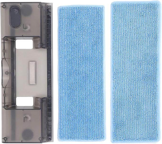 Vacuum Replacement Water with 2 Mopping Pad Easy Install Vacuum Cleaner Parts for PROSCENIC P10 P11 Robot Vacuum Water